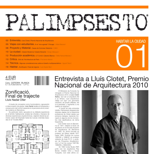 Palimpsesto: Call For Papers