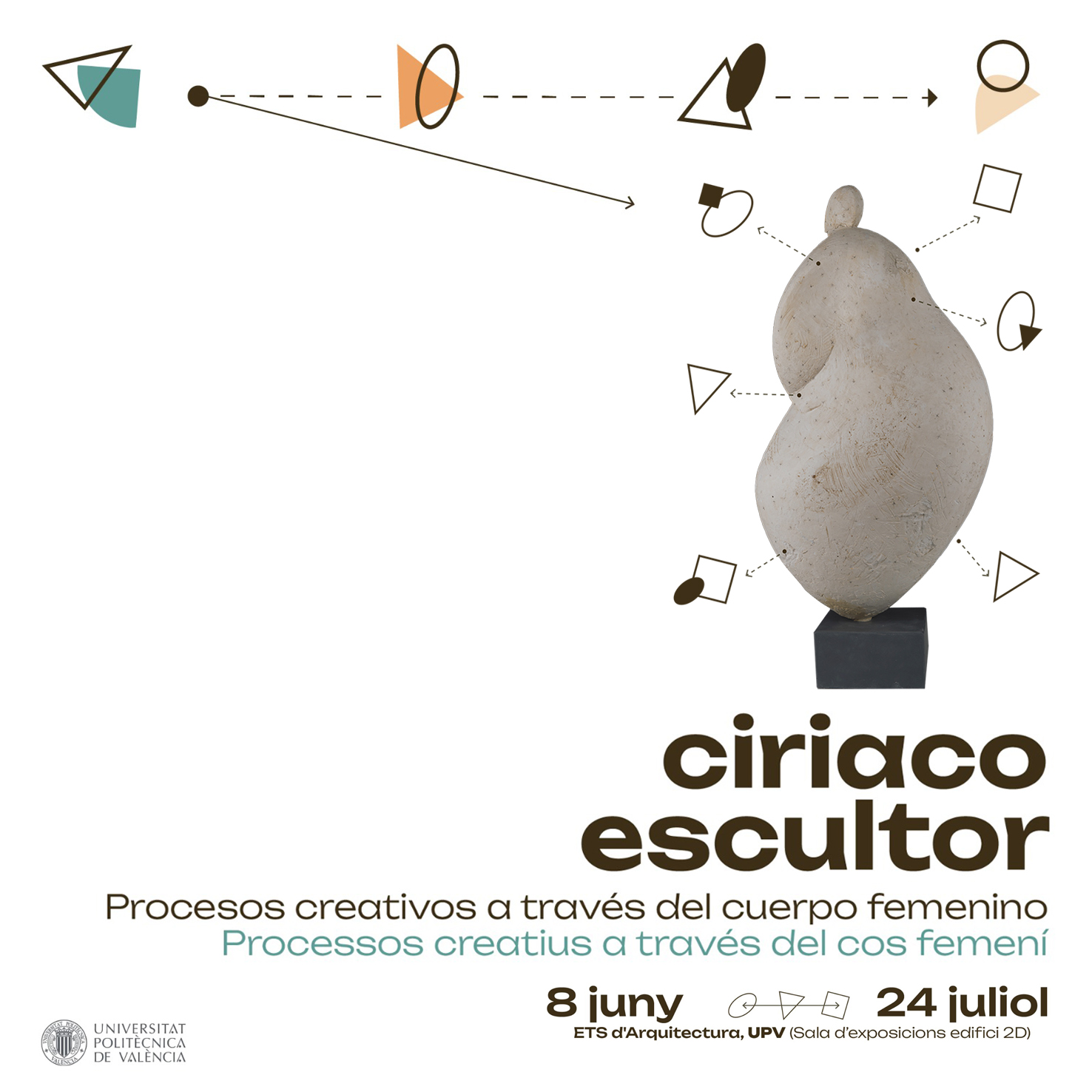 Exposición «Ciriaco escultor: procesos creativos a través del cuerpo femenino»