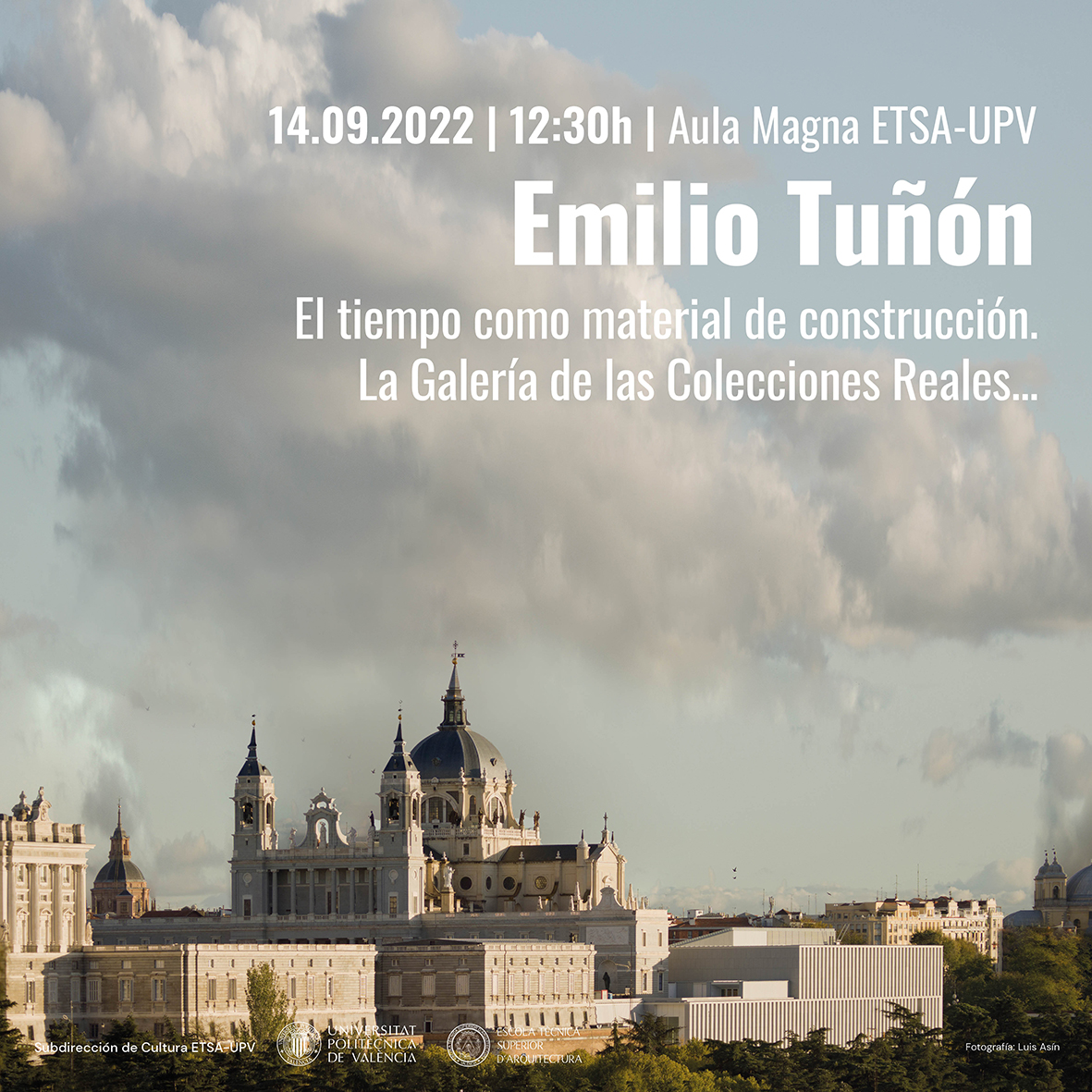 Conferencia inaugural. Emilio Tuñón, «El tiempo como material de construcción. La Galería de las Colecciones Reales»