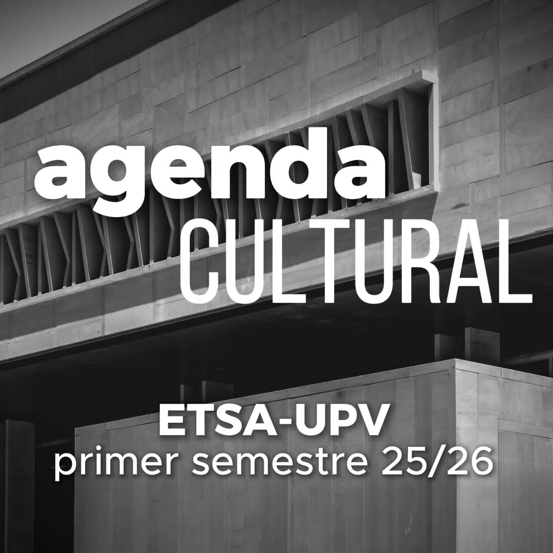 Presentación agenda cultural 2025-2026