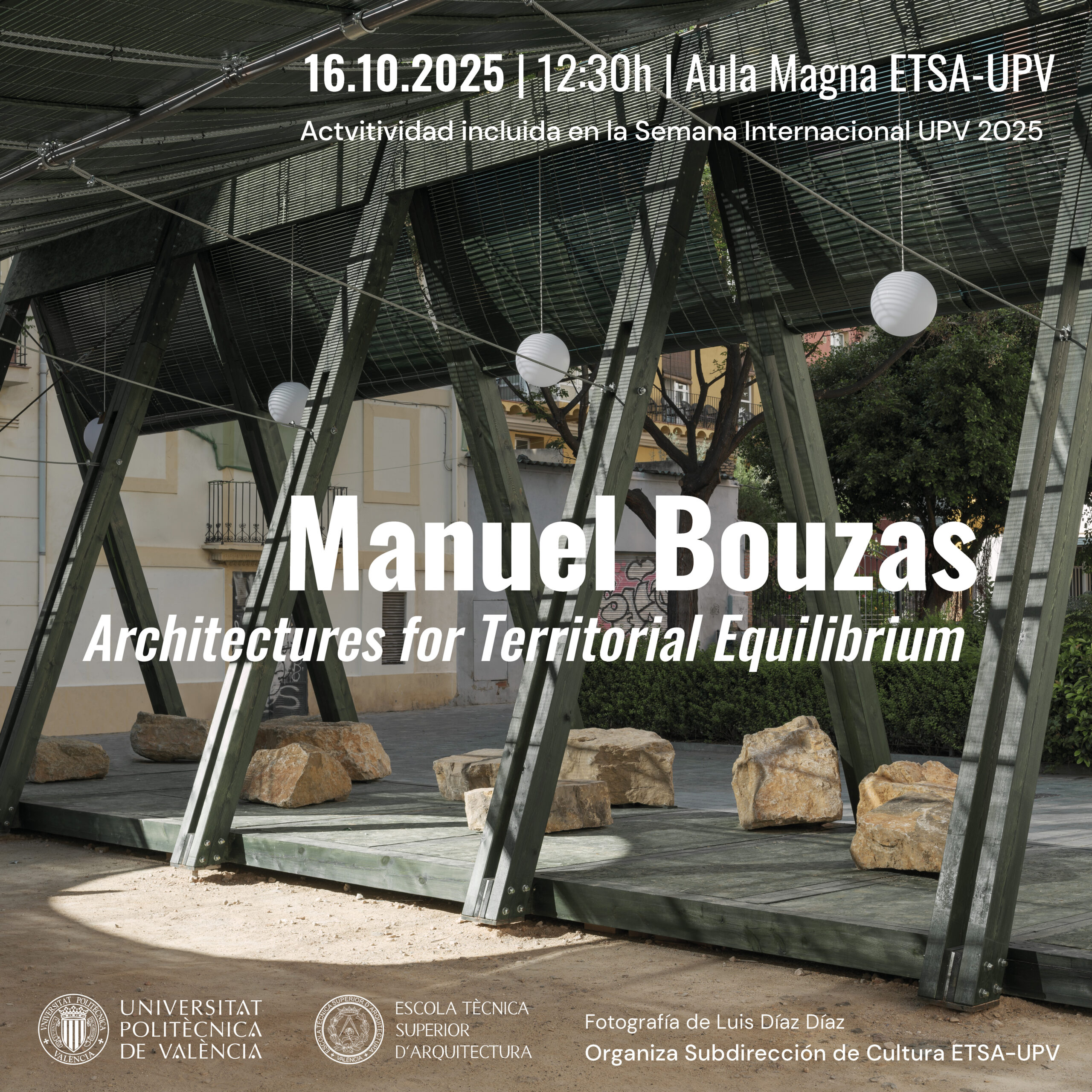 Conferencia Manuel Bouzas: «Architectures for Territorial Equilibrium»