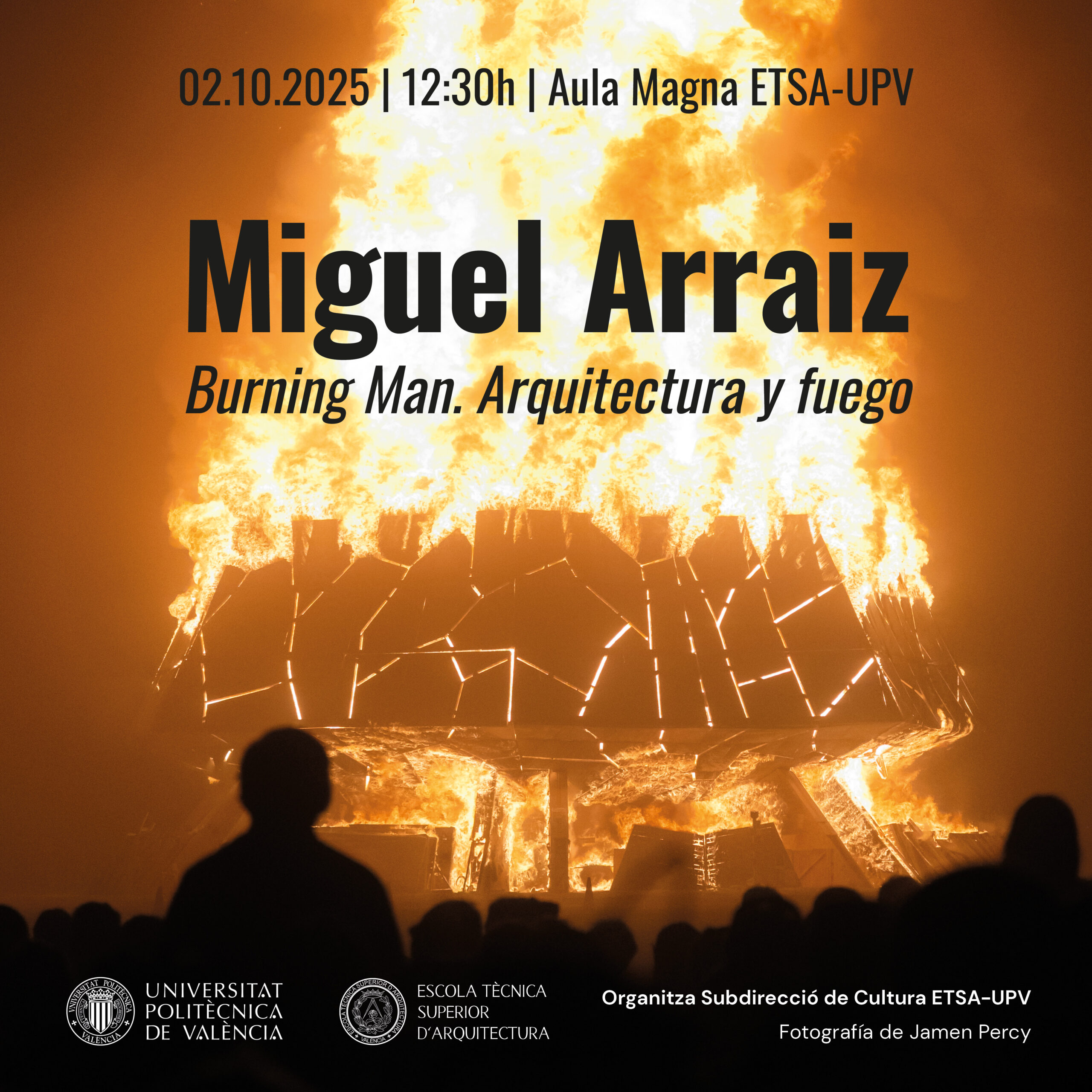 Conferencia Miguel Arraiz: «Burning Man. Arquitectura y fuego»