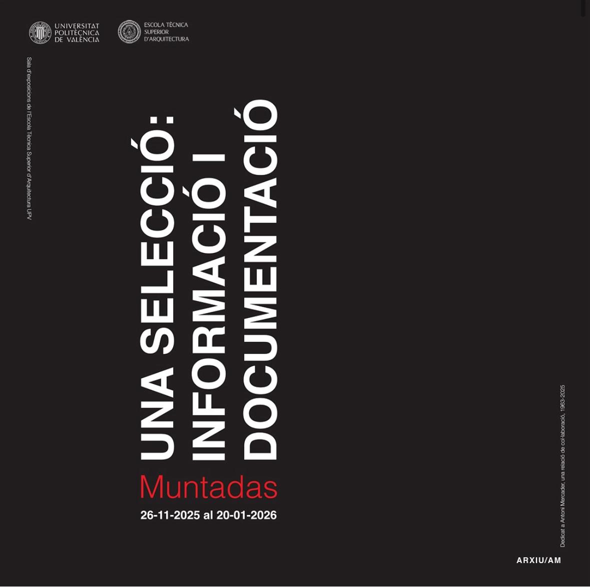 Exposició Antoni Muntadas: «Una selecció: informació i documentació»