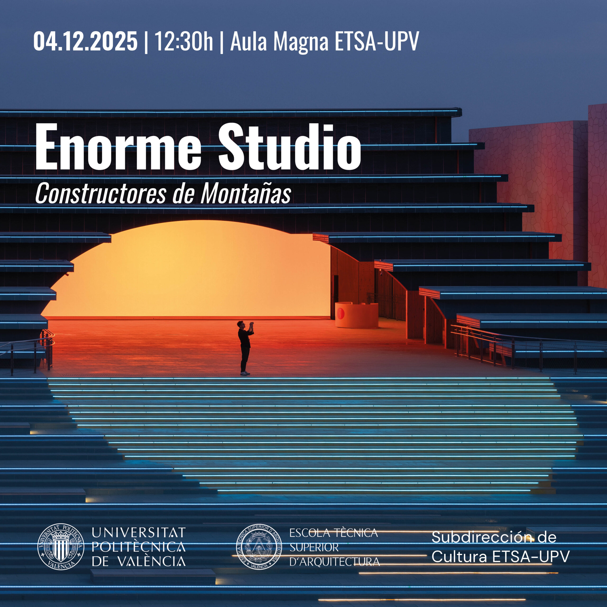 Conferencia Enorme Studio: «Constructores de Montañas»
