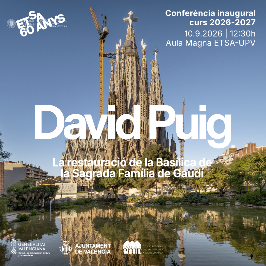 Conferencia David Puig «La restauració de la Basílica de la Sagrada Família de Gaudí»
